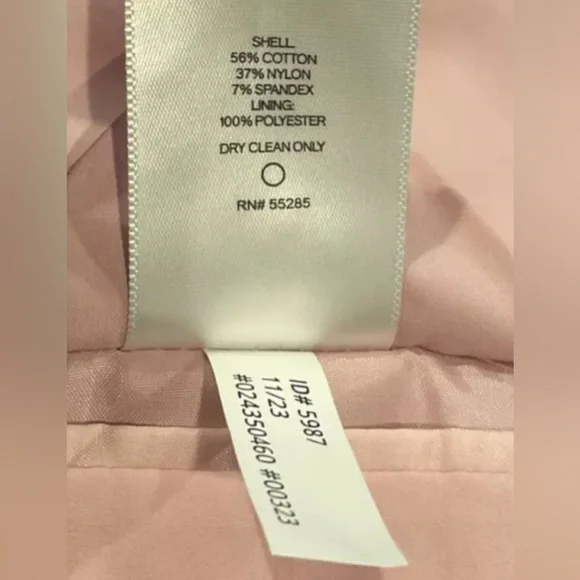 EXPRESS PINK MENS COTTON BLEND SLIM SUIT JACKET STRETCH NWT